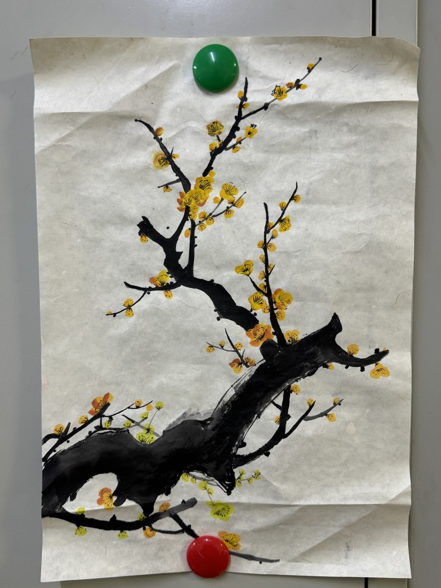 【绘画作品】第四客运分公司汽车一队 常轩《傲梅争春》.jpg 【绘画作品】第四客运分公司汽车一队 常轩《傲梅争春》.jpg